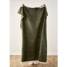 Bella Maison Cozy Akrilik Tv  Battaniyesi Yeşil (130X170 Cm)