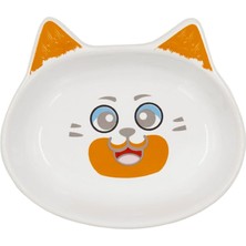 Lepus Seramik Kedi Mama Kabı Sarı 250 ml