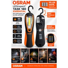 Osram Ledinspect Task 180 180 Lümen Mıknatıslı Askılı LED El Feneri Pil Dahil