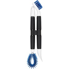 TeknoKapsül Good Grips Mutfak Gereçleri Için Temizleme Fırçası/silikon Fırça Seti