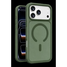 Drop Tedarik Joko Apple Iphone 18 Pro Jota Magsafe Kapak - Koyu Yeşil