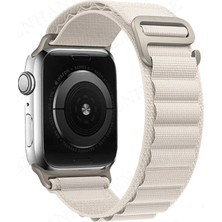 Drop Tedarik Apple Watch 38MM Mountain Kordon - Beyaz