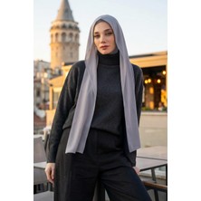 Aishas Design Krep Şal & Penye Bone Ikili Takım,ps-56