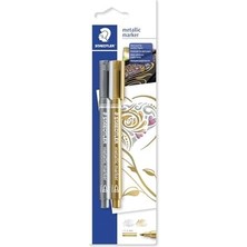 TeknoKapsül 8323S Bk2 Metalik Markör 2'li Set