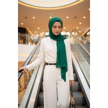 Aishas Design Krep Şal & Penye Bone Ikili Takım,ps-50