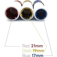 TeknoKapsül WP202591 17/19/21MM 3 Parça 1/2‘’ Cr-Mo Profesyonel Darbeli Derin Lokma Seti