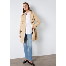 Mavi Kadın Trenchcoat Curd And Whey
