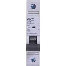 TeknoKapsül 6VTB-1C80 Otomatik Sigorta 6ka C Tipi 1 Kutup 80A
