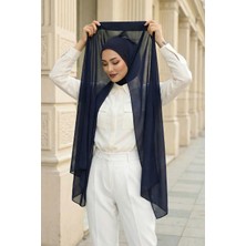 Aisha's Design Tesettür Boneli Kullanımı Rahat Pratik Şifon Şal,ps-53