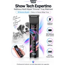 Show Tech Expertino Şarjlı Kedi Köpek Pati Altı ve Hijyen Tıraş Makinesi