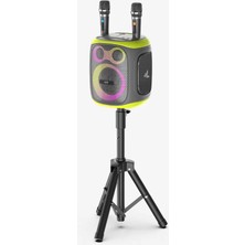 LinkTech M421 Premium Çift Mikrofonlu 120W Ekstra Bas Bluetooth Hoparlör