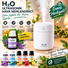 Humidifier Büyük Boy USB Buhurdanlık Hava Nemlendirici – Ultrasonik Aroma Difüzörü | Sessiz Ev, Ofis ve Araç Nemlendirici