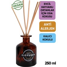 Doku Pet Cosmetic Pet Home Diffuser 200 ml | Kedi ve Köpek Koku Giderici, Evcil Hayvanlı Ortamlar Için Kalıcı Oda Kokusu