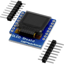 Cin Arduino 0.66 Inç Mini OLED Ekran - SSD1306, I2C, 64X48