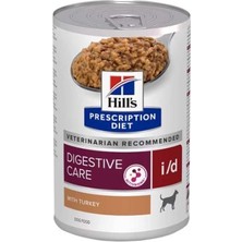 Hill's Prescription Diet I/d Digestivecare Hindili Köpek Konservesi 360GR x  6 Adet