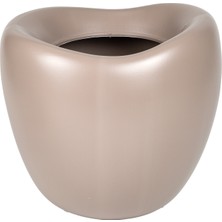Herdekora Lale Saksı Kahve 43X47 Cm.