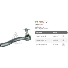 Asmetal 17TY2001 Rot Başı Sağ