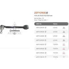 Asmetal 23TY2100 Denge Kolu Arka Toyota Rav4 XA40 2013 2018