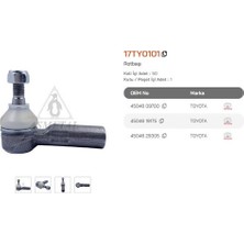 Asmetal 17TY0101 Rot Başı Corolla 88 02 Rav 4 94 00 Corona 85> Carina 83 90 Camry 86 91