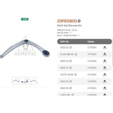 Asmetal 23PE0800 Salıncak Partner 08> P307 C4 Dfm Succe Sol (Rotılsız)