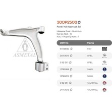 Asmetal 30OP2500 Salıncak Alt Sol Vectra C Croma Signum Saab 04 02> 1279601312