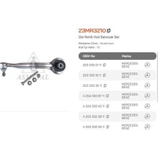 Asmetal 23MR3210 Salıncak Alüminyum Cıvatalı Ön Sol 2033300111