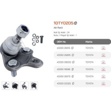 Asmetal 10TY0205 Rotil Corolla 93 97 Avensis 97 02 Corona 92 95 Carina E 93 97 Picnic 96> Celica 93>