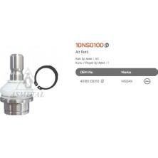 Asmetal 10NS0100 Alt Rotil Navara 16>