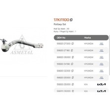 Asmetal 17KI1100 Rot Başı Sportage 10> IX35 10> Sol