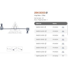 Asmetal 26KI3000 Z Rot Accent Blue 11> Elantra 11>ı30 11>rıo 12> Ceed 12> Cerato 16> Ön