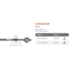 Asmetal 20RN0510 Rotmili Laguna Iı E16362