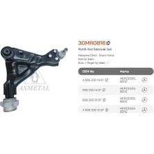 Asmetal 30MR0816 Salıncak Çelik Sac Komple Ön Sol 6393301207