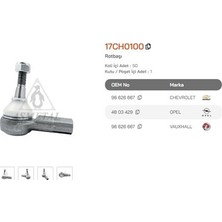 Asmetal 17CH0100 Rot Başı Captiva Antara 06>