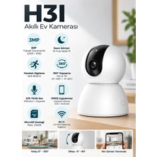 Dahua Hero H3I Indoor – 3mp , 360° Dönebilen, Gece Görüşlü, Hareket Takipli Güvenlik Kamerası