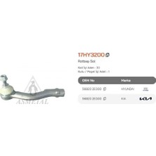 Asmetal 17HY3200 Rot Başı Sportage Tucson 04> Sol