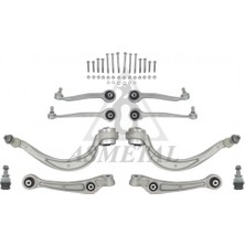 Asmetal 13AU2514 Ön Takım Set (10 Parça 75 mm A4 A4 Avant A5 Coupe A5 Sportback 2007 2017 8W0407689A