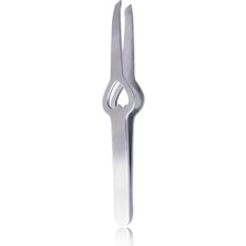 TeknoKapsül Kalp Desenli Gümüş Cımbız, T1206
