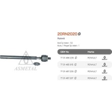 Asmetal 20RN2020 Rotmili Sağ Sol R16 7701462540PART