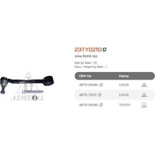 Asmetal 23TY0210 Rotilli Kol Arka Lexus