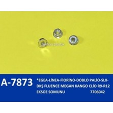 Ayhan A7873 Egzoz Somunu Egea Linea Fiorino Doblo Palio Slx Dks Fluence Megan Kango Clio R9 R12 7706