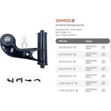 Asmetal 30MR02 Üst Salıncak Mercedes C Serı W202 E Serı W210 Sol