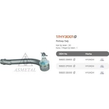 Asmetal 17HY3001 Rot Başı Santa Fe 06> Sağ