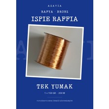 Asavia Ispie Rafya Ip Çanta ve Şapka Örgü Ipi 150 gr 250 M – Bronz