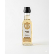 Lilo Natural %100 Yerli Atalık Susam Yağı (ANALİZLİ - Soğuk Sıkım) – 100 ml
