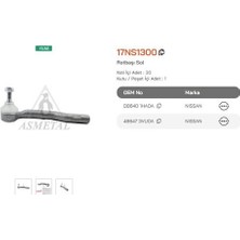 Asmetal 17NS1300 Rot Başı Note 13> Sol