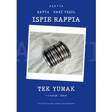 Asavia Ispie Rafya Ip Çanta ve Şapka Örgü Ipi 150 gr 250 M – Haki Yeşil