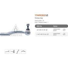 Asmetal 17MR0831 Rot Başı Vito 14>(W447) Sağ (111 Cdı