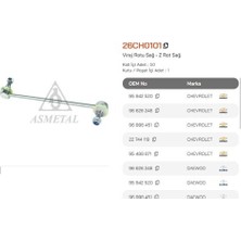 Asmetal 26CH0101 Z Rot Sağ Mokka x 2016> OP-LS-4706
