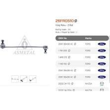 Asmetal 26FR0510 Z Rot Fiesta V 11 01> Fusion 08 02> F40000