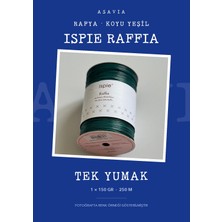 Asavia Ispie Rafya Ip Çanta ve Şapka Örgü Ipi 150 gr 250 M – Koyu Yeşil